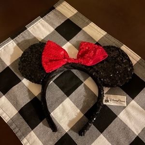 Sequin Minnie Ears from Disney World